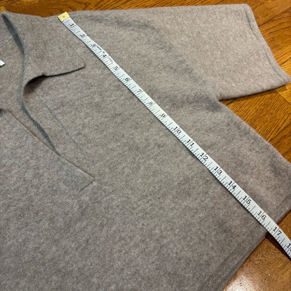 Reformation Maye Cashmere Polo Sweater - Picture 8 of 10